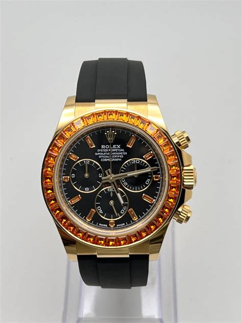 rolex daytona saphire